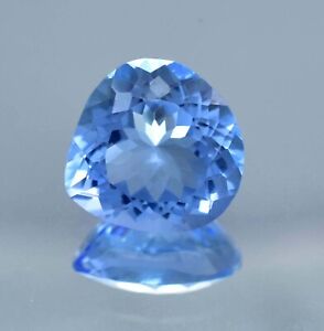 Flawless 12.65 Ct Natural Blue Namibia Jeremejevite Loose Gemstone GIT Certified