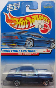 1999 Hot Wheels First Edition 1970 Chevelle SS 4/26 (With Pinstripes)