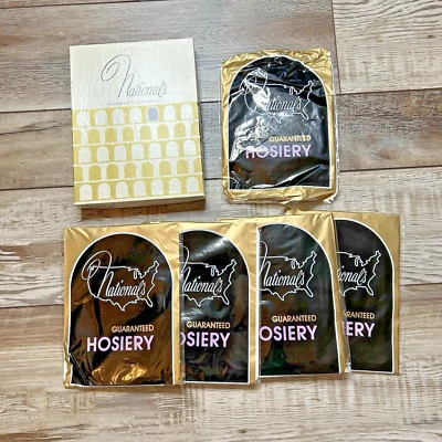 5 Medias Garantizadas Nacionales De Colección NEUTRO BEIGE Talla B Manguera Alta Muslo con Caja Foto 1 de 4