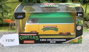 Jada 1:32 Ninja Turtles 1961 Volkswagen Bus FNQHotwheels F3787 - Picture 1 of 5