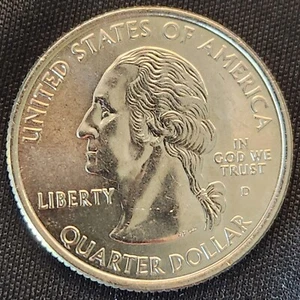 2000-D Kupfer/Nickel New Hampshire State Quarter - Stempelglanz - Bild 1 von 2
