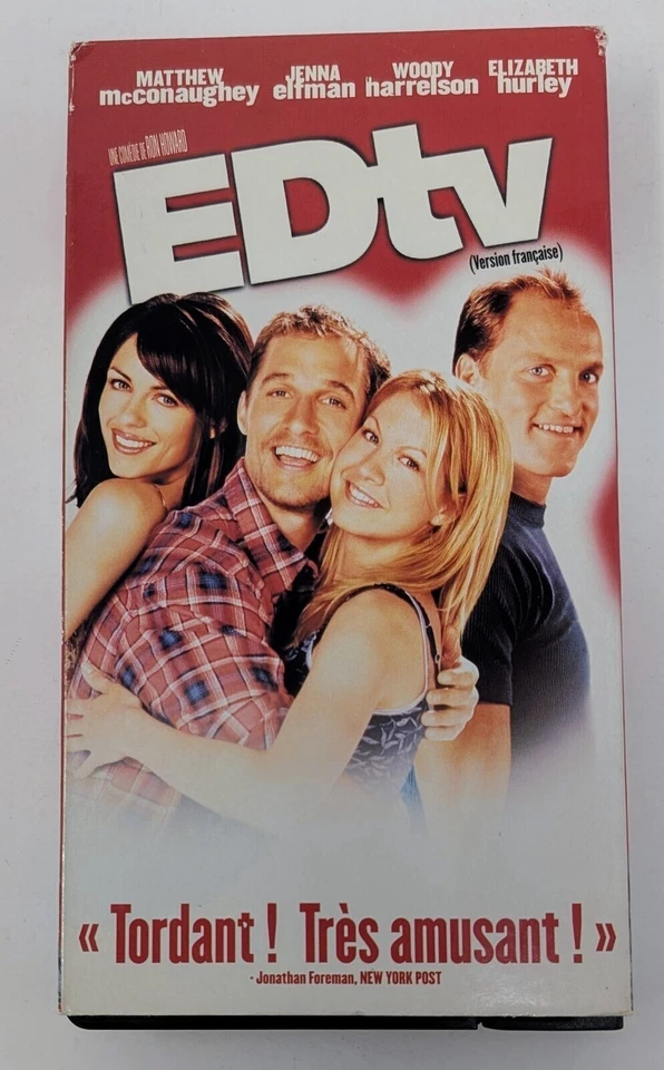 EDtv VHS (1999) - NTSC - French - VG (Tested) - Image 1 of 4