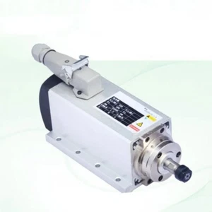 220V 1.5KW 24000rpm CNC Air Cooled Router Square Spindle Motor for Wood Cut - Picture 1 of 5