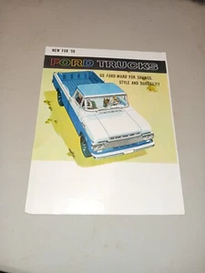 Ford,1959,new for '59,trucks,pamphlet,dealership, - Picture 1 of 5