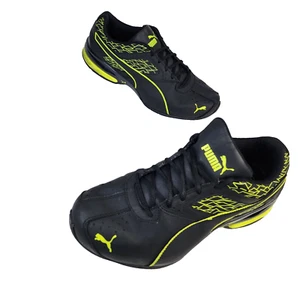 Puma Mens Tazon 6 Fracture 189875 05 Black Casual Shoes Sneakers Size 9 - Picture 1 of 8