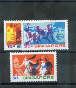 SINGAPUR SC 161-3 (SG 164-6) ** Sehr schön NH 1972 JUGEND SET 24 $ - Bild 1 von 1
