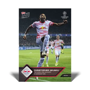 Topps Now UCL 21/22 - Card 080 - Christopher Nkunku - RB Leipzig - Picture 1 of 2