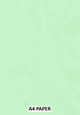 A5 or A4 PASTEL LIGHT GREEN PAPER 80gsm SHEETS - ARTS AND CRAFTS - SELECT AMOUNT