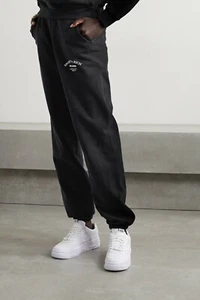 SPORTY & RICH Wellness Studio Black Joggers Track Bottoms NWT XL - Picture 1 of 10