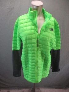 The North Face Size L Mens 100% Nylon Full Zip Stand Collar Insulated Jacket 877 - Picture 1 of 10