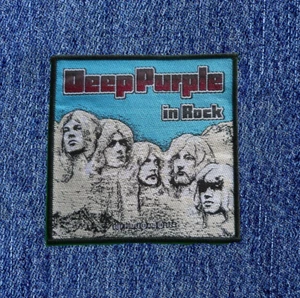 DEEP PURPLE - IN ROCK (NEU) AUFNÄHER PATCH OFFICIAL BAND MERCH - Bild 1 von 1
