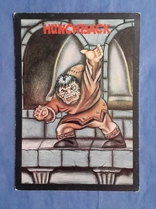 Monster In My Pocket - Hunchback # 48 - trading card - 1990 Print (Engl/Chinese) - Picture 1 of 2