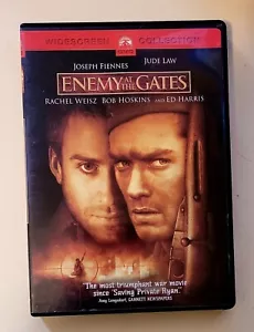 Enemy at the Gates DVD Rachel Weisz Bob Hoskins Ed Harris WWII R Free Shipping - Picture 1 of 3