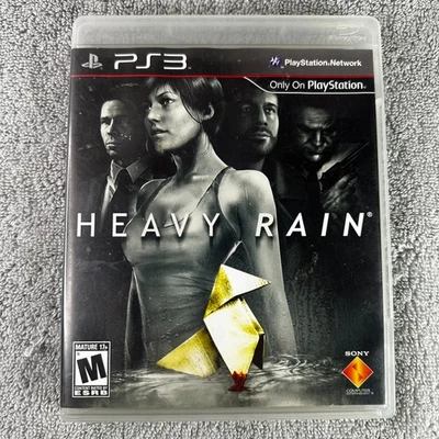 Heavy Rain PS3 Game (Sony PlayStation 3) Complete w/ Manual - Image 1 of 4