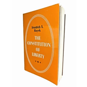 Constitution of Liberty FA Hayek TPB 1978 Political Science Economics Book - Picture 1 of 14