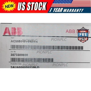 ONE NEW ABB Inverter ACS550-01-04A1-4 1.5KW US Free TAX No Keypad - Picture 1 of 1