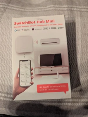 SwitchBot Hub Mini Smart Home Infrarot (IR) Fernbedienung Hub - Bild 1 von 4