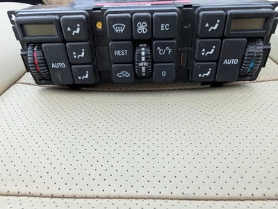 OEM 92-95 Mercedes W140 400SEL S500 AC A/C Condition Heater Climate Control - Image 1 of 2