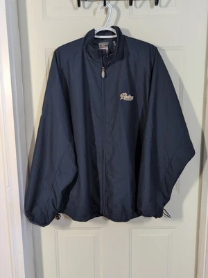 Majestic Authentic Cool Base Padres Zip-up Windbreaker 2XL - Image 1 of 4