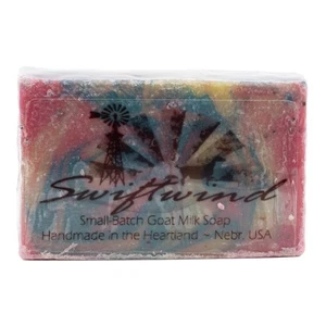Goat Milk Soap | Watermelon | 3 oz | Swiftwind Soapery - Picture 1 of 4