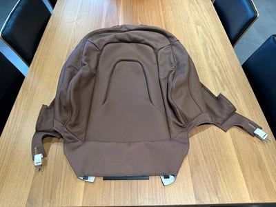 Original Audi A5 8T Sitzbezug NEU vorne rechts Leder Zimtbraun 8T8 881 806 Q W37 - Image 1 of 4