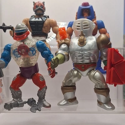 Lote 8 bonecos colecionáveis originais He-Man Motu Masters Of The Universe da década de 1980 antigos - Imagem 1 de 4