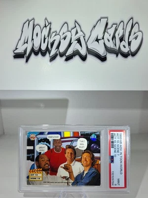 1993 UD ADV. IN TOON WORLD FT. JORDAN-MONTANA-GRETZKY-REGGIE MINT 9 ''RARE'' - Image 1 of 3