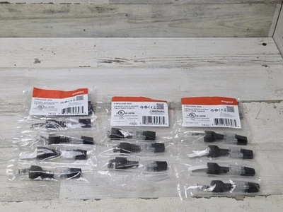 Legrand FTPUC65E-5PK CAT6 CAT 5E PCB штепсельная вилка 5pk, полевой термин T568A/B (всего 14) - Изображение 1 из 4