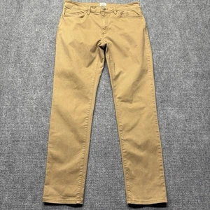 Flint & Tinder 365 Chino Pants Mens 33x32 Khaki Athletic Tapered Fit Huckberry - Picture 1 of 15