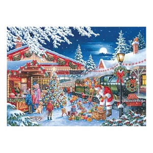 The House of Puzzles Santa's Express Puzzle Tube - Bild 1 von 2