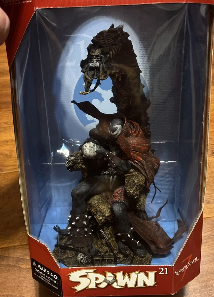 Spawn 21, Spawn Seven Deluxe edição na caixa estátua-figura incrível🤩 Veja fotos 🤩 - Imagem 1 de 4