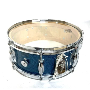 Vintage Kent Snare Drum 14 x 5,5 blau 8 Lug - Bild 1 von 9