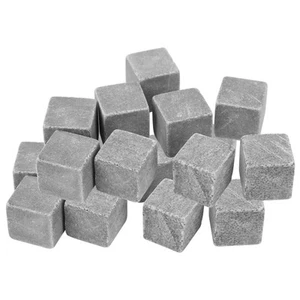 2Set 9pcs/Set Whiskey Stones Sipping Ice Cubes Cooler Reusable Wine Drinks EOB - Picture 1 of 12