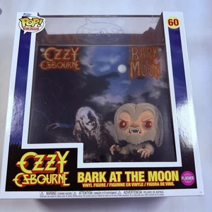 Funko Pop Ozzy Osbourne Bark At The Moon Flocked 60 Albums Sold Out Rare - Picture 1 of 3