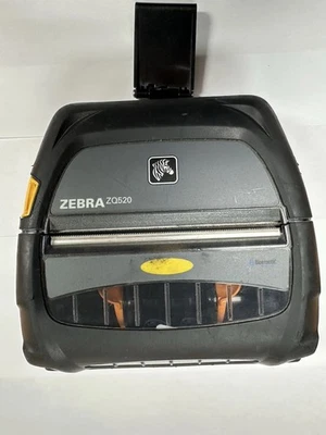 Zebra ZQ520 4'' Black Direct Thermal Receipt Printer  Bluetooth iOS  Android  - Image 1 of 4