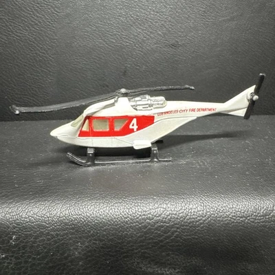 Matchbox Sky Busters SB-25 Rescue Helicopter - 28720 Los Angles fire dept #4 - Image 1 of 4