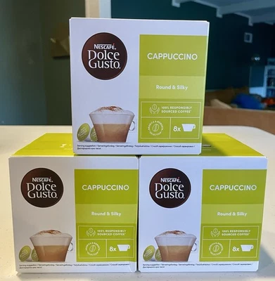 3 cápsulas de café Nescafé Dolce Gusto Cappuccino 16 unidades ex 1/26 Foto 1 de 2