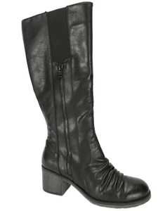 Baretraps Dallia Damenstiefel mit Blockabsatz schwarz Größe 11 M - Bild 1 von 5