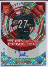 2023 PANINI DONRUSS ELITE RC JORDAN BATTLE TURN OF THE CENTURY AUTO 14/49