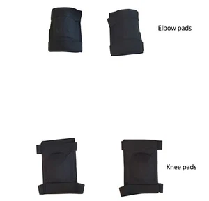 Juego de 3a elementos de protección: codo y rodilla, negro - Imagen 1 de 5