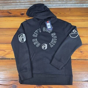 NWT Men's Black St Louis City SC Fanatics Pullover Hoodie Men's size Small NEW! - Picture 1 of 14