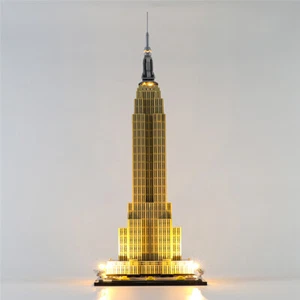 LED Light Kit For 21046 LEGOs Architecture Empire State Building Bricks Set - Picture 1 of 11