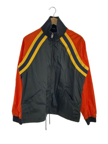 GUCCI 500958Z707C altra giacca vintage nylon zip 48 arancione usata