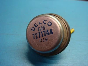 (1) DELCO 7271744 5960-822-6361 GM PNP GERMANIUM POWER TRANSISTOR TO-36 VINTAGE - Picture 1 of 4