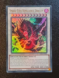 Yugioh ALIN-EN040 Snake-Eyes Vengeance Dragon Ultra Rare 1st MINT - Bild 1 von 1