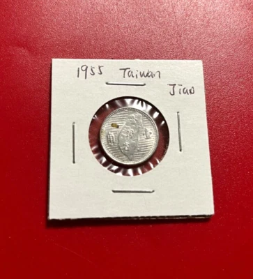 1955 (Yr 44) China Taiwan 1 Jiao Coin - Nice World Coin !!! - Image 1 of 2
