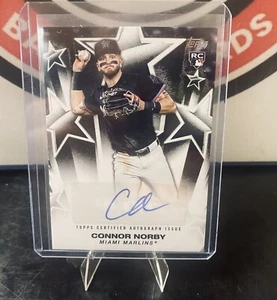 2025 Topps Series 1 Connor Norby Star Autograph RC Card. Mint Condition! - Picture 1 of 2