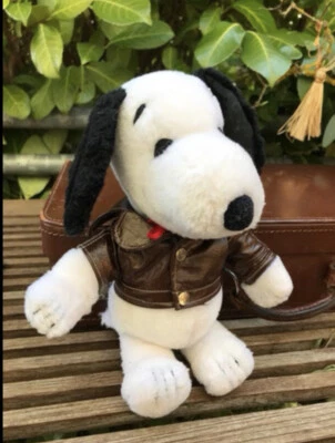Vintage seltener Peanuts Snoopy Biker USA Kuschelig - Bild 1 von 4
