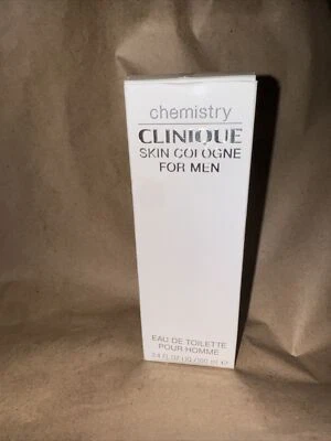 Clinique CHEMISTRY 3,4 oz 100 ml EDT para hombres piel colonia de colección raro - NUEVO EN CAJA Foto 1 de 4