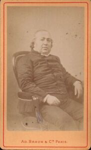 Jules Janin Schriftsteller writer ecrivain Portrait CDV Foto Photo vintage 1870